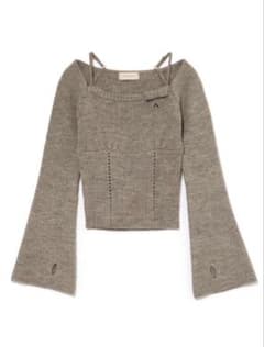 Baby ribbon knit tops andmaryのサムネイル