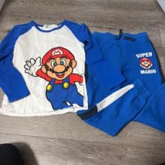 スーパーマリオ　ロンTとスウェットパンツセットのサムネイル