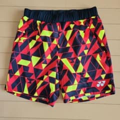 や*ん様 YONEX 幾何学模様パンツ Lサイズ YONEX 幾何学模様 パンツ Mサイズ - メルカリ