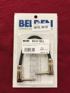 BELDEN 8412 15cmパッチケーブル　未使用のサムネイル