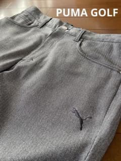 PUMA  プーマゴルフ　パンツ　グレー　M  78のサムネイル