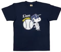 西武ライオンズ　Tシャツ　スヌーピー　XL　未開封のサムネイル