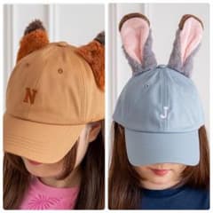 しまむら ズートピア 帽子 キャップ ジュディ ニック 2点 - メルカリ