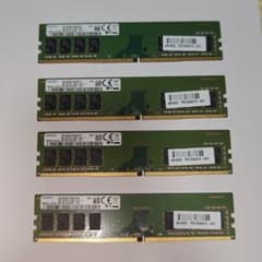 Samsung PC4-2666V 8GB メモリー 4枚セット - メルカリ