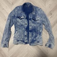 ZARA MAN ケミカルウォッシュ デニムジャケット XLのサムネイル
