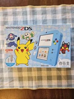 ニンテンドー2DS 本体 ポケットモンスター サン・ムーン ライトブルー