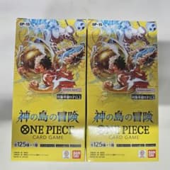 ONE PIECE カードゲーム 神の島の冒険 2BOX【テープ付】 - メルカリ