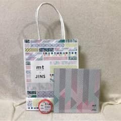 mt×JINS ショッパー&折り紙&マスキングテープのサムネイル