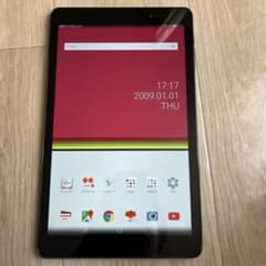 初期化済み au Qua tab 02 ブラック 本体のサムネイル