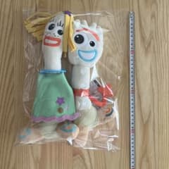 トイ・ストーリー５　ペアぬいぐるみ　フォーキー＆カレンビバリー