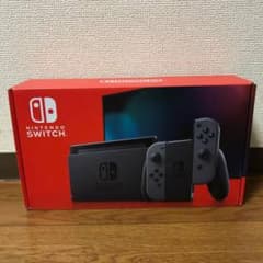 任天堂 Nintendo Switch 本体 グレー　スイッチ（新型)のサムネイル