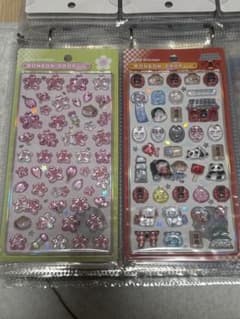 ボンボンドロップシール　和柄　2点セットのサムネイル