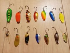 トラウト　スプーン　まとめ売り　14点セット　管理番号Bのサムネイル