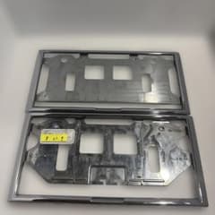 【良品】HONDA 純正 ナンバーフレーム セットのサムネイル