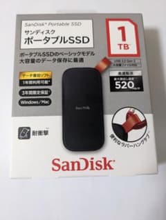 【キタ様専用】SDSSDE30-1T00-J26 ポータブルSSD 1TBのサムネイル