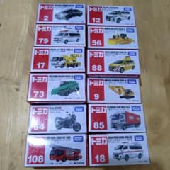 トミカ ミニカー まとめ売り 12台セット　希少絶版含む新品未使用未開封品① 新品・廃盤あり】トミカ 12台セット まとめ売り - メルカリ