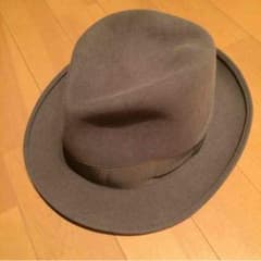 フェルトハット ビンテージ チャコールのサムネイル