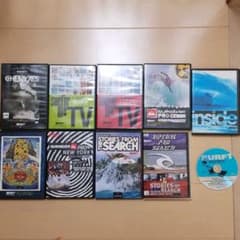 サーフィン雑誌付録のDVDセットです。のサムネイル