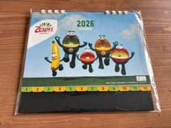 【非売品】ゼスプリ キウイブラザーズ 卓上カレンダー2026のサムネイル
