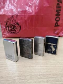 ZIPPOライター4点セットのサムネイル