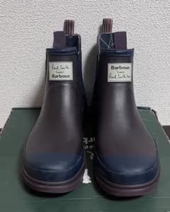 おっくん　PaulSmith×Barbour　コラボ レインブーツ　28 おっくん様専用 PaulSmith×Barbour コラボ レインブーツ 28 - メルカリ