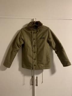 【美品】HOUSTON ヒューストン　ミリタリージャケットのサムネイル