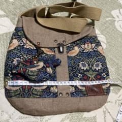 鳥.花.実のデザイン柄ショルダーバッグのサムネイル