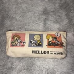 USJ限定 PEANUTS 50's ポーチ ペンケース筆箱のサムネイル