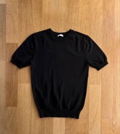 GU ブラック 半袖ニット XSのサムネイル