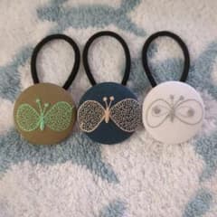 ミナペルホネン♡ハンドメイドヘアゴムお得な3つセット ✡-4 - メルカリ