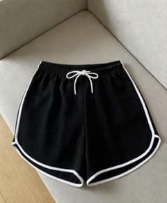 ショートパンツ ブラック ♡パジャマ・スウェットのサムネイル