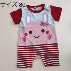 ロンパース 80 女の子 ベビー キッズ 半袖のサムネイル