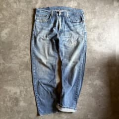 リーバイス 505 ストレート W36 L30 フェード 鬼ヒゲ グランジ 古着