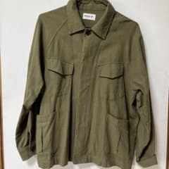 MEDE19F ミリタリージャケット カーキのサムネイル