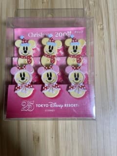 東京ディズニーリゾート 25周年 クリスマス クリップセットのサムネイル