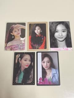 TWICE TZUYU ツウィ トレカ 5枚セットのサムネイル