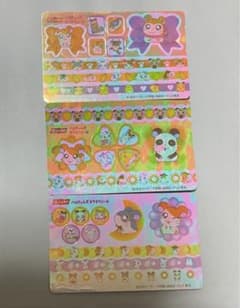 とっとこハム太郎　ハムちゃんずキラキラシール　ニッスイのサムネイル
