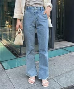 discoat  USコットンデニムフレアパンツのサムネイル