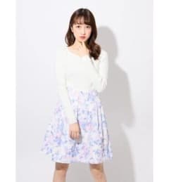 BE RADIANCE＊ぼかし花柄スカートのサムネイル