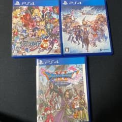 PS4 ソフト　3本　DQ11 ディスガイア5  グラブルvsのサムネイル