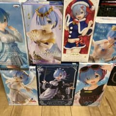 リゼロ　レム　フィギュア　7点セットのサムネイル