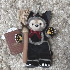 ダッフィー　ぬいば　黒猫　タグ有りのサムネイル