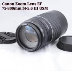Canon EF 75-300mm F4-5.6 III USM ズームレンズのサムネイル