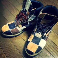 超特価！！緊急最終値下！！【Timberland】プレミアムパッチワークのサムネイル