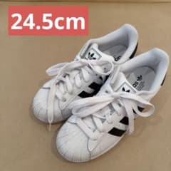 adidas SUPERSTAR Ⅱ ホワイト/ブラック 24.5cm - メルカリ
