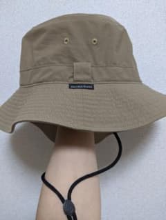 mont-bell モンベル 登山 レディース 帽子 カーキ 紐付き(取外し可)のサムネイル