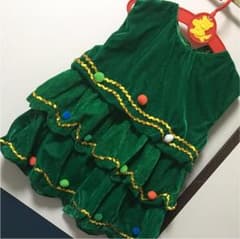 クリスマスツリー ワンピースのサムネイル