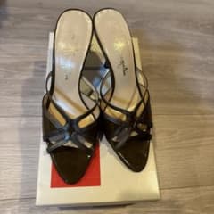 GINZA Kanematsu サンダル ミュール ブラウンのサムネイル