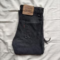 【希少】90’s Levi’s 517 リーバイス 後染め　サルファブラック USA製】90s LEVI'S 517 ブラック 後染め サルファブラック - メルカリ
