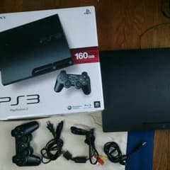 ps3 160GB カセット四個付き！値段相談しますのサムネイル